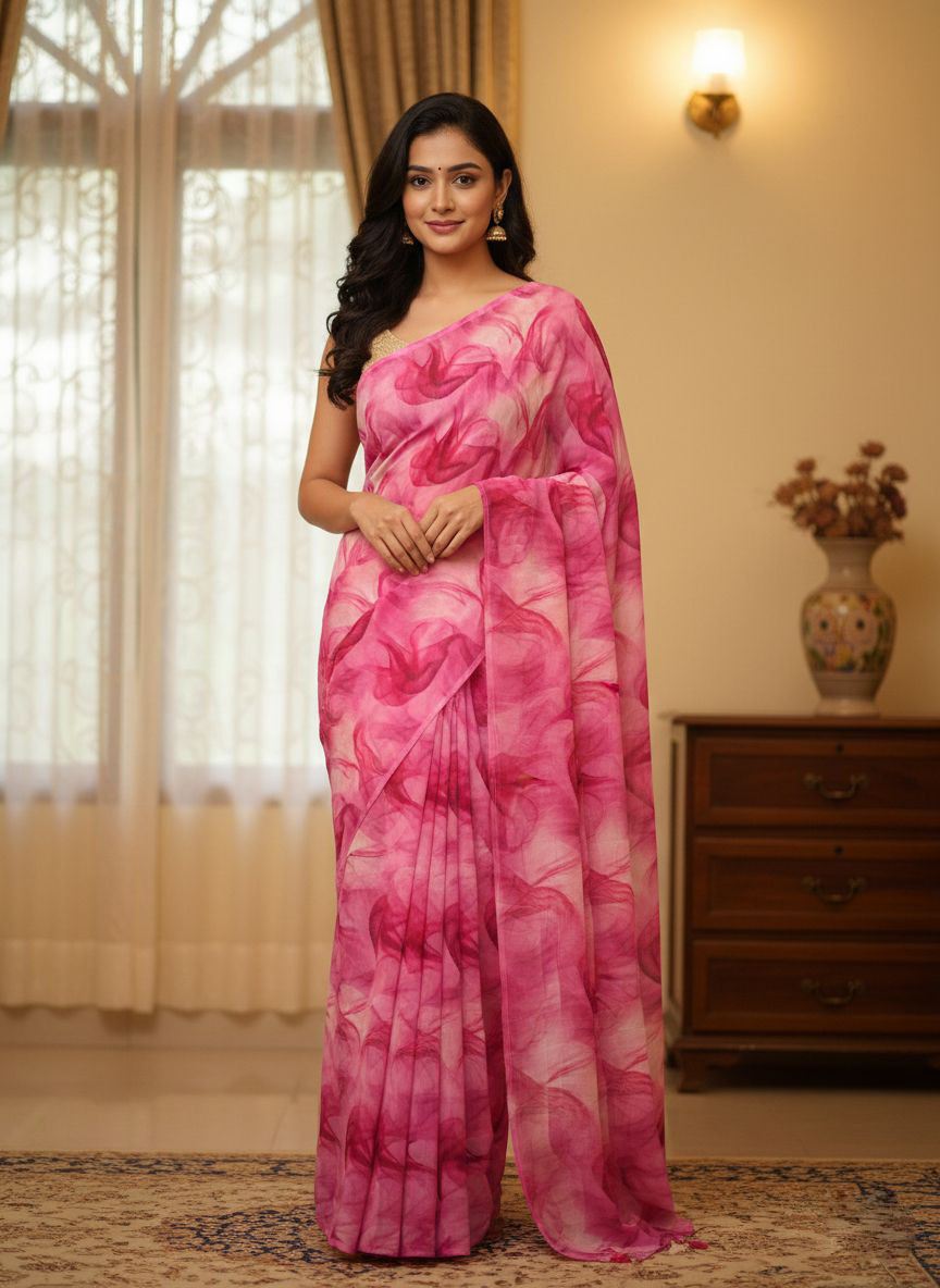 Classic Georgette Saree 07